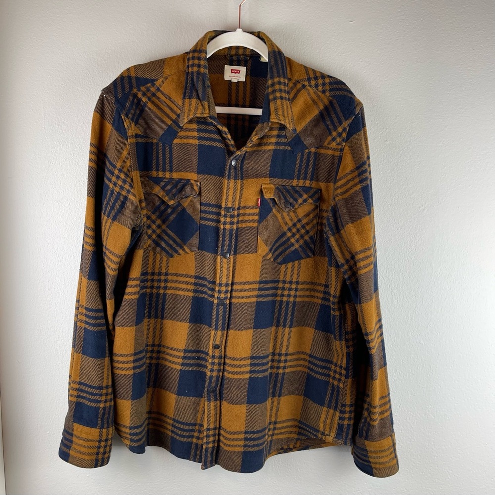 Levi's Flannel Button Down - image 1